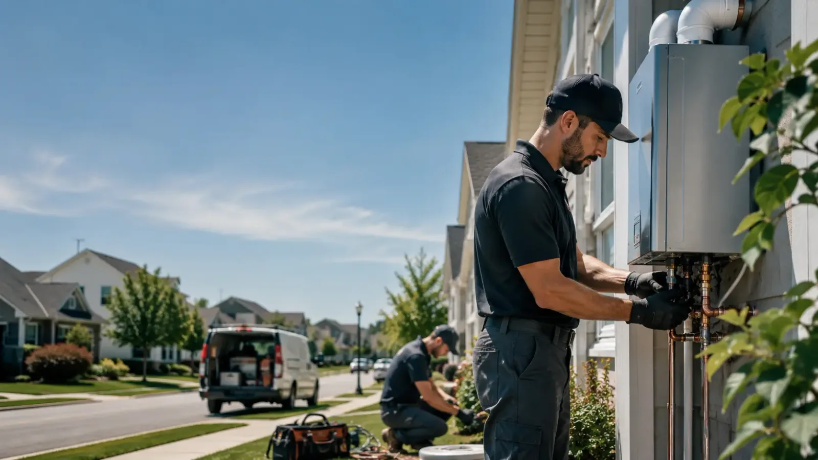 Tankless Water Heater Installation in Forney, TX